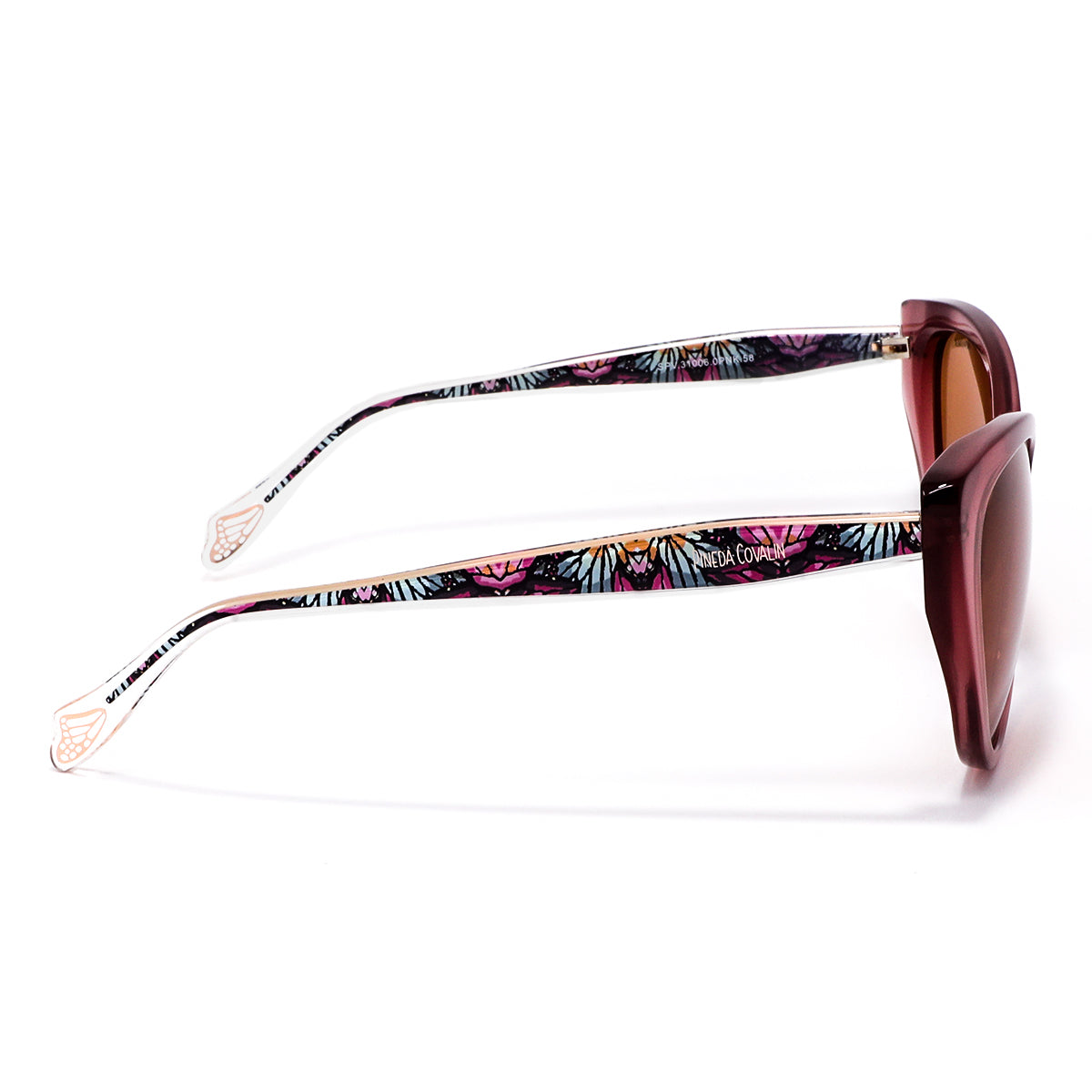 Lentes de Sol Cat Eye Rosa Mariposa Monarca