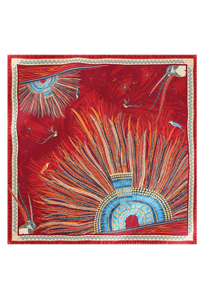 Mascada Arte Plumaria 54 cm