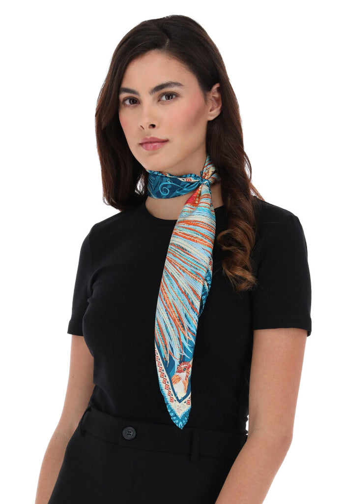 Mascada Arte Plumaria 54 cm