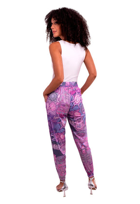Pantalón  Diosas Mexicas Lila