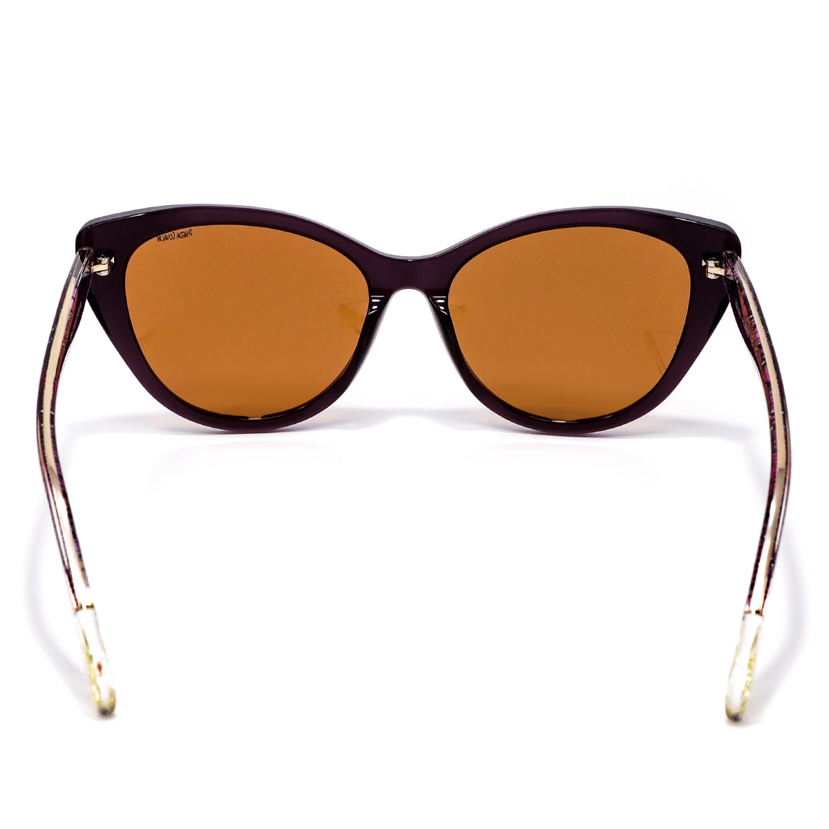 Lentes de Sol Cat Eye Violeta Mariposa Monarca