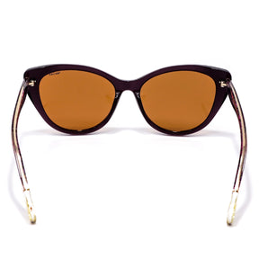 Lentes de Sol Cat Eye Violeta Mariposa Monarca