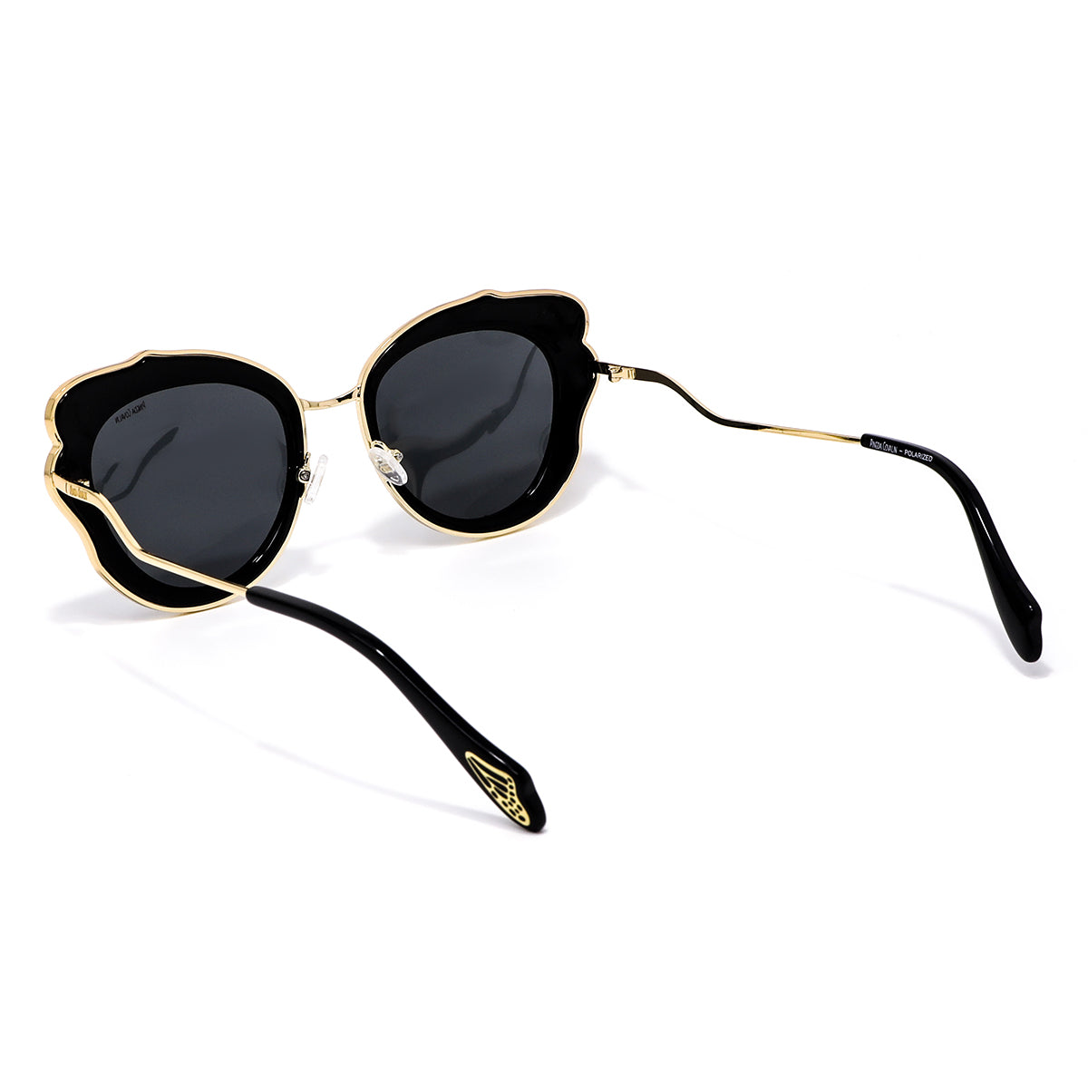 Lentes de Sol Mariposa Negro Mariposa Monarca