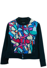 Bomber Okomej Mariposa Abstracta Marino