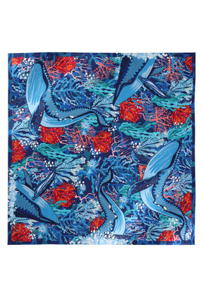 Mascada Ballena Gris 54 cm