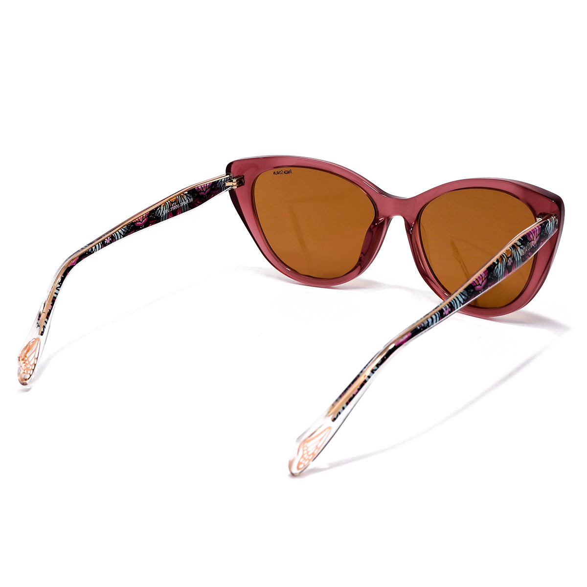 Lentes de Sol Cat Eye Rosa Mariposa Monarca