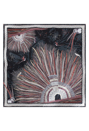 Mascada Arte Plumaria 54 cm