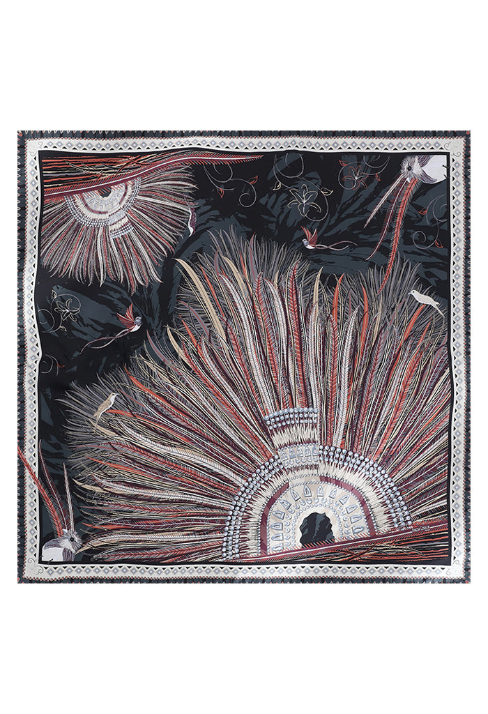 Mascada Arte Plumaria 54 cm