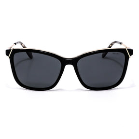 Lentes de Sol Rectangulares Negro Mariposa Monarca