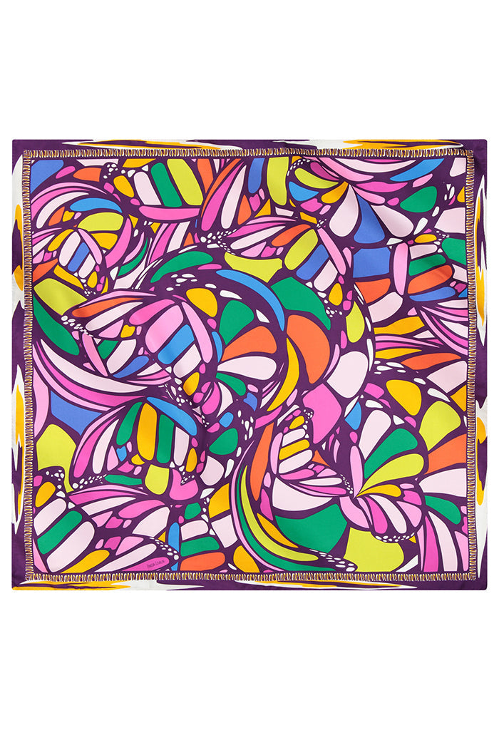 Mascada Mariposa Abstracta 90 cm