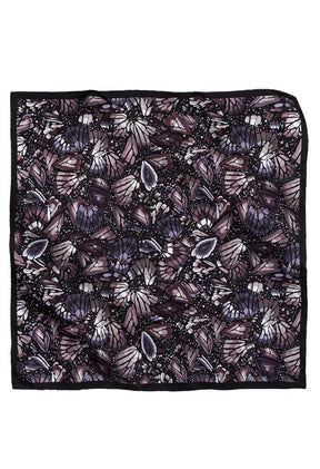 Mascada Mariposa Bordada 90 cm