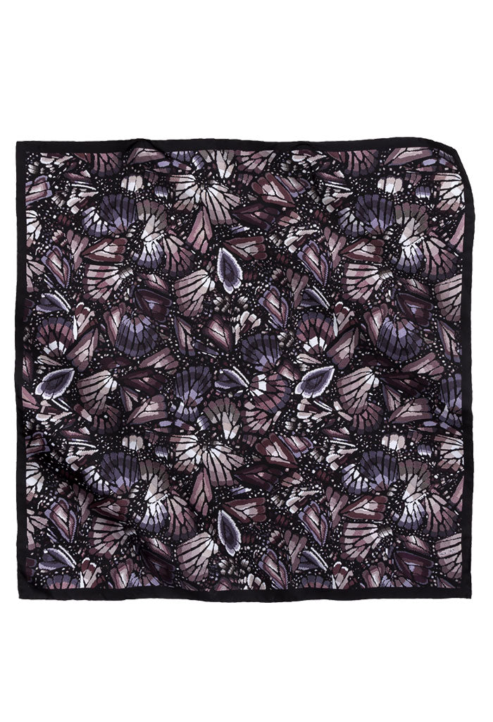 Mascada Mariposa Bordada 90 cm