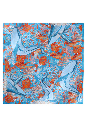 Mascada Ballena Gris 90 cm