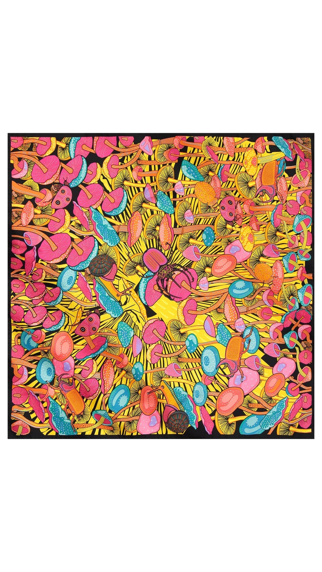 Mascada Hongos Sagrados 90 cm