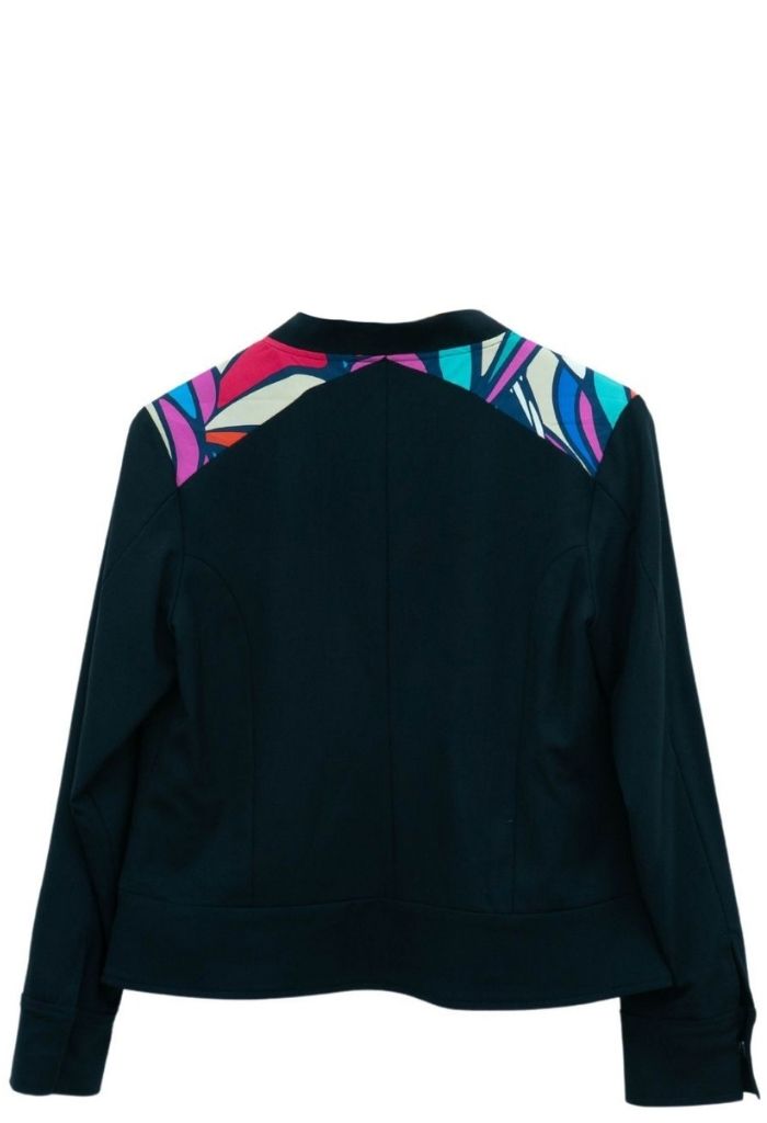 Bomber Okomej Mariposa Abstracta Marino