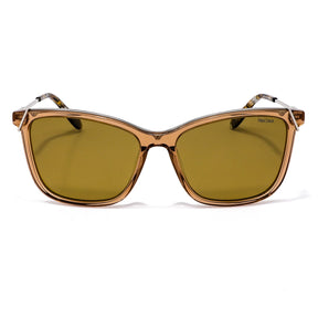 Lentes de Sol Rectangulares Café Mariposa Monarca