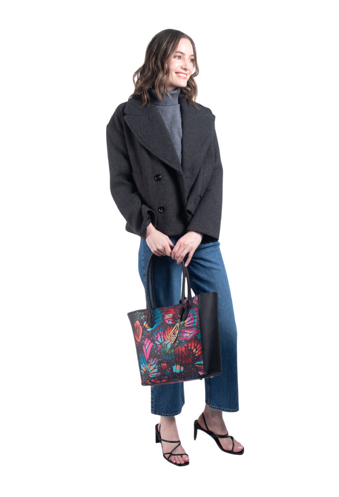 Tote Kuuch Saffiano Mariposa Bordada