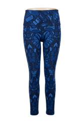 Leggins Metztli Vuelo de Mariposa Mezclilla