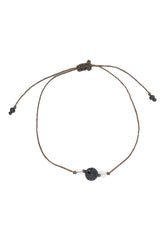 Pulsera Seducción Piedra Volcánica Natural y Cuarzo Blend