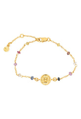 Pulsera Coatl Ajustable Zafiro