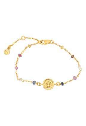 Pulsera Coatl Ajustable Zafiro