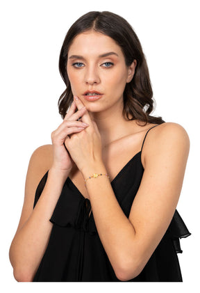 Pulsera Coatl Ajustable Zafiro