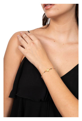 Pulsera Coatl Ajustable Zafiro