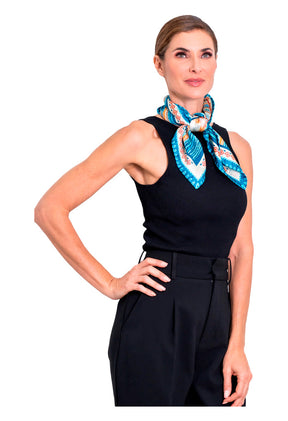 Mascada Arte Plumaria 90 cm