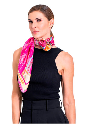 Mascada Arte Plumaria 90 cm