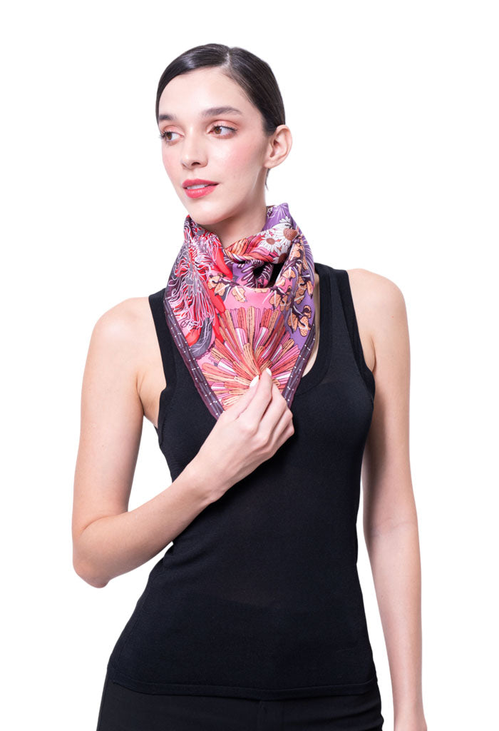 Mascada Herbolaria Flores 90 cm