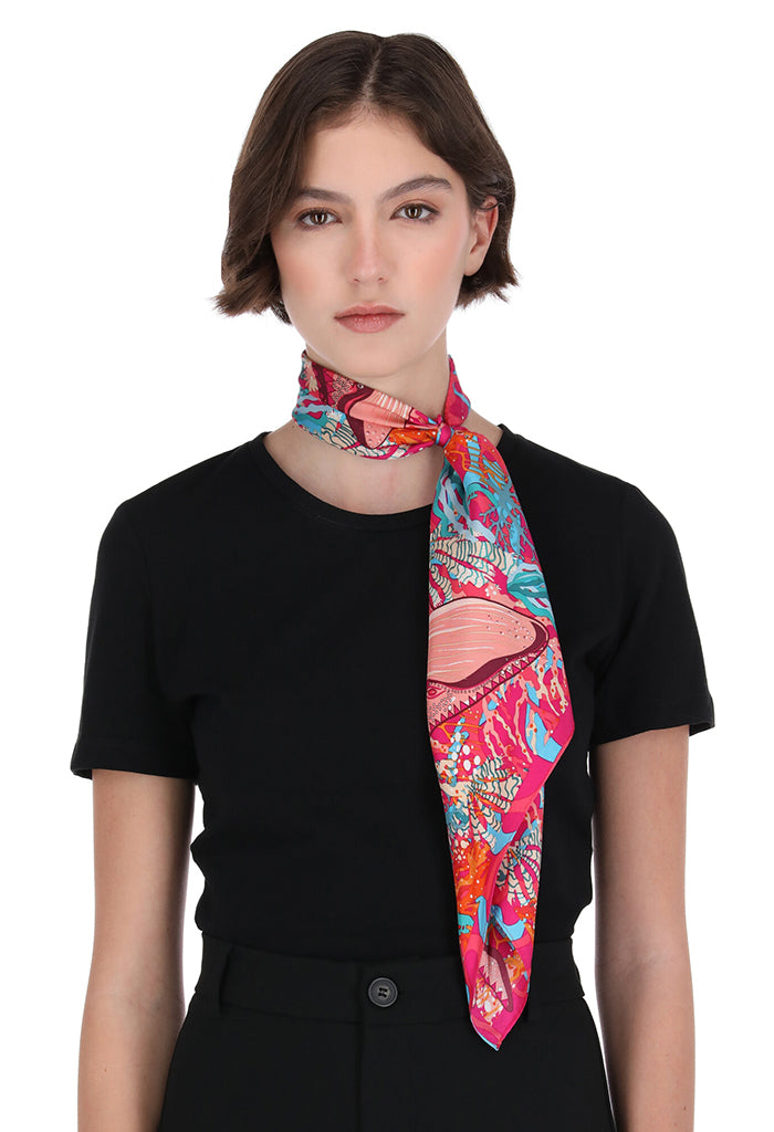 Mascada Ballena Gris 90 cm