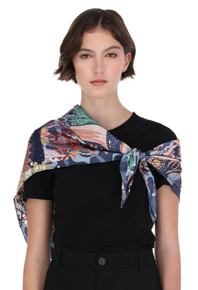 Mascada Ballena Gris 90 cm