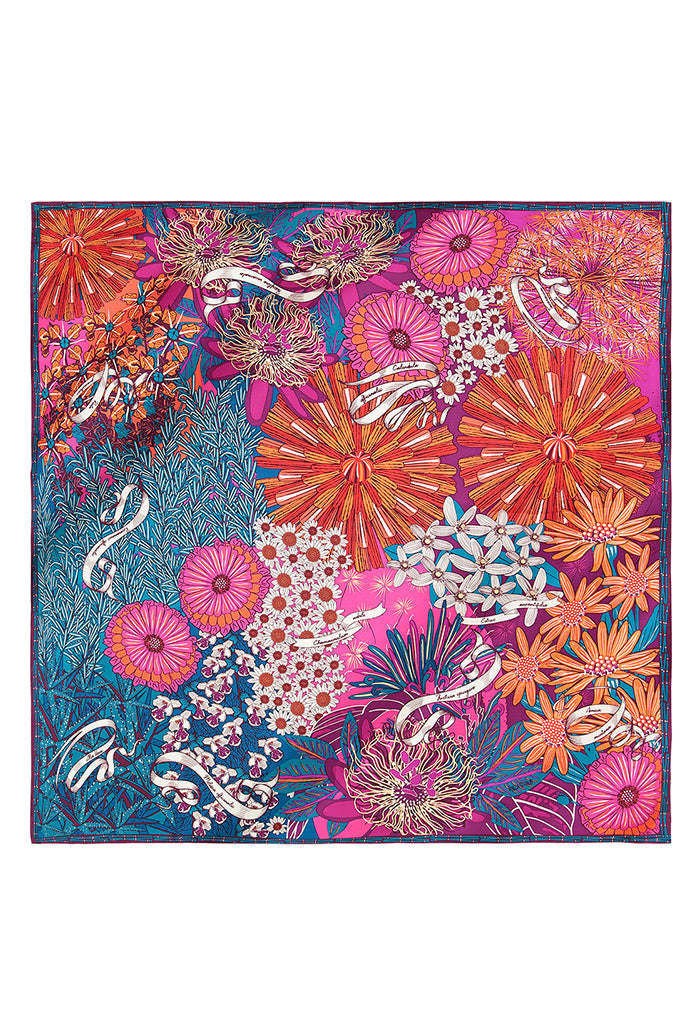 Mascada Herbolaria Flores 90 cm