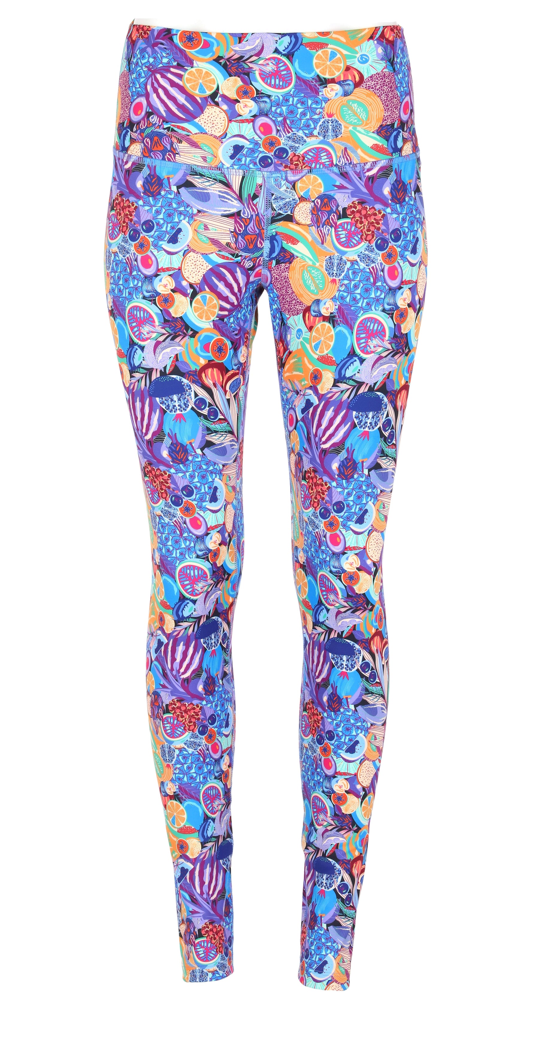 Leggins Metztli Fruta Mexicana Morado