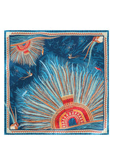 Mascada Arte Plumaria 90 cm