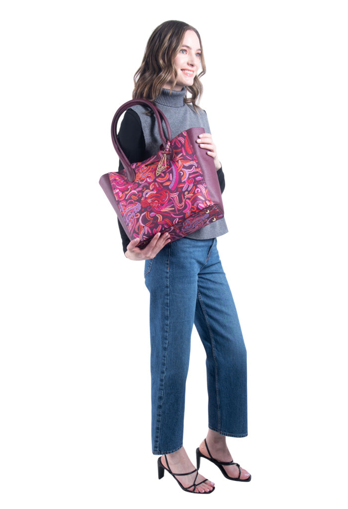 Tote Kuuch Saffiano Quetzalcóatl