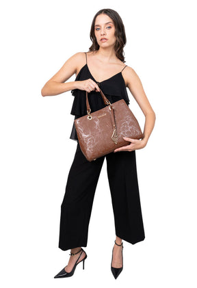 Bolsa Kaxan Saffiano Grabado Mariposa