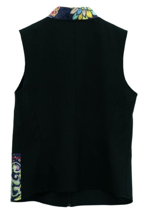 Chaleco Combinado Suculentas Jardín Botánico Morado