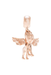 Amuleto para Brazalete Xico Alas Baño Oro Rosa