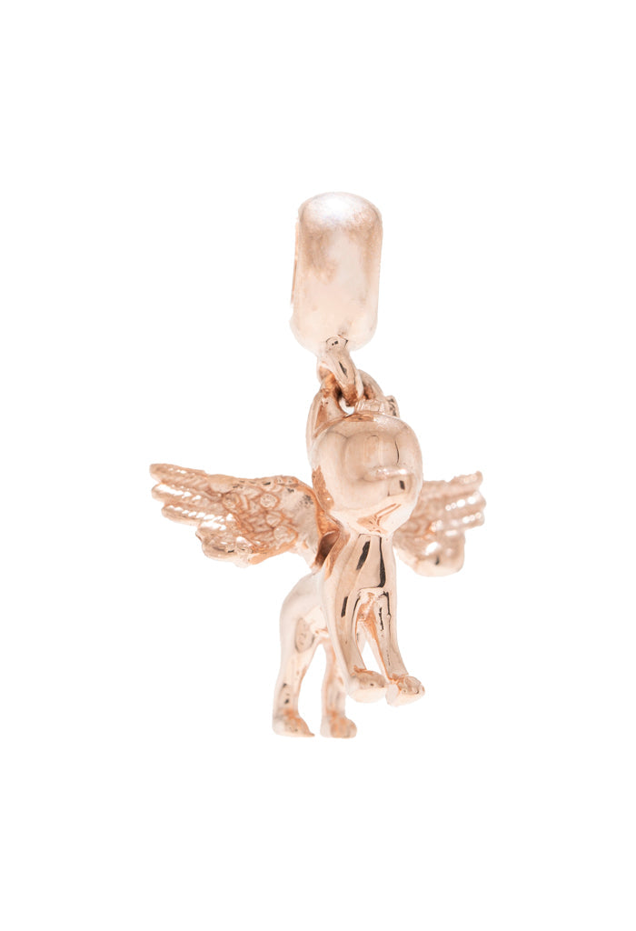 Amuleto para Brazalete Xico Alas Baño Oro Rosa