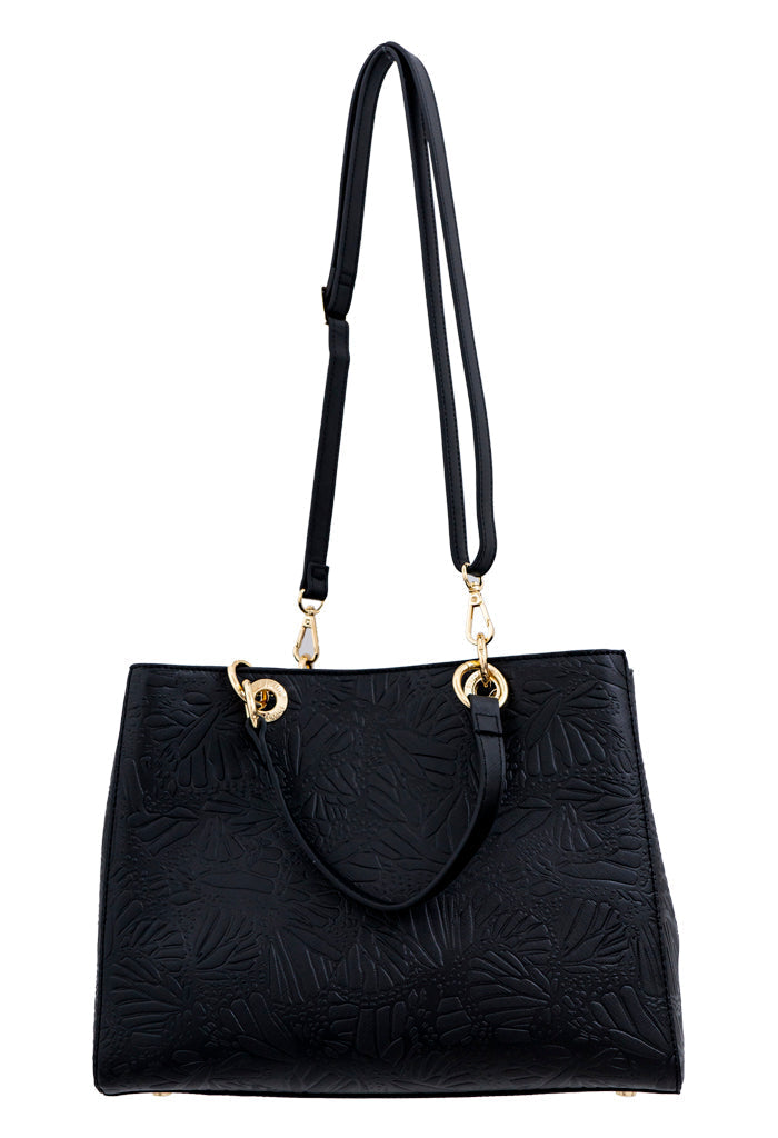 Bolsa Kaxan Saffiano Grabado Mariposa