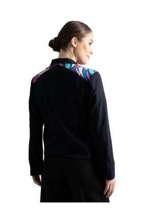 Bomber Okomej Mariposa Abstracta Marino