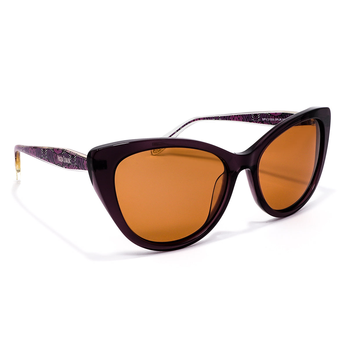 Lentes de Sol Cat Eye Violeta Mariposa Monarca