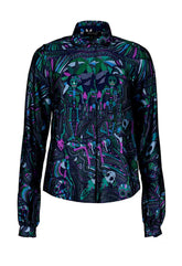 Blusa Ophana Viaje al Mictlán Verde