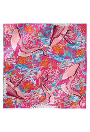 Mascada Ballena Gris 90 cm