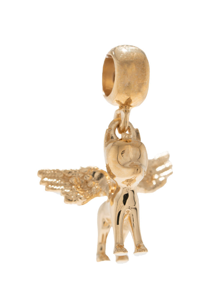 Amuleto para Brazalete Xico Alas Baño Oro