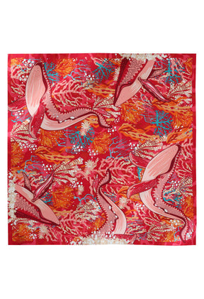 Mascada Ballena Gris 90 cm