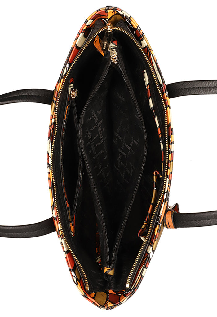 Tote K'iin Saffiano Mariposa Abstracta