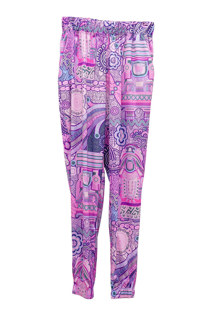 Pantalón  Diosas Mexicas Lila