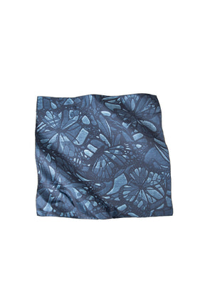 Mascada Vuelo de Mariposa Mezclilla 90 cm